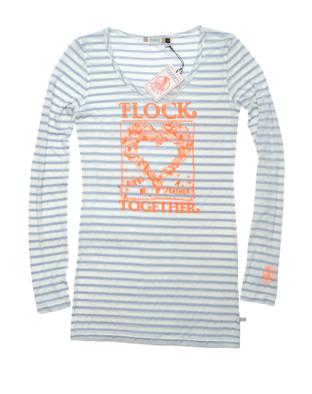 The Flock Together Long Sleeve Stripe Tee - Image 6