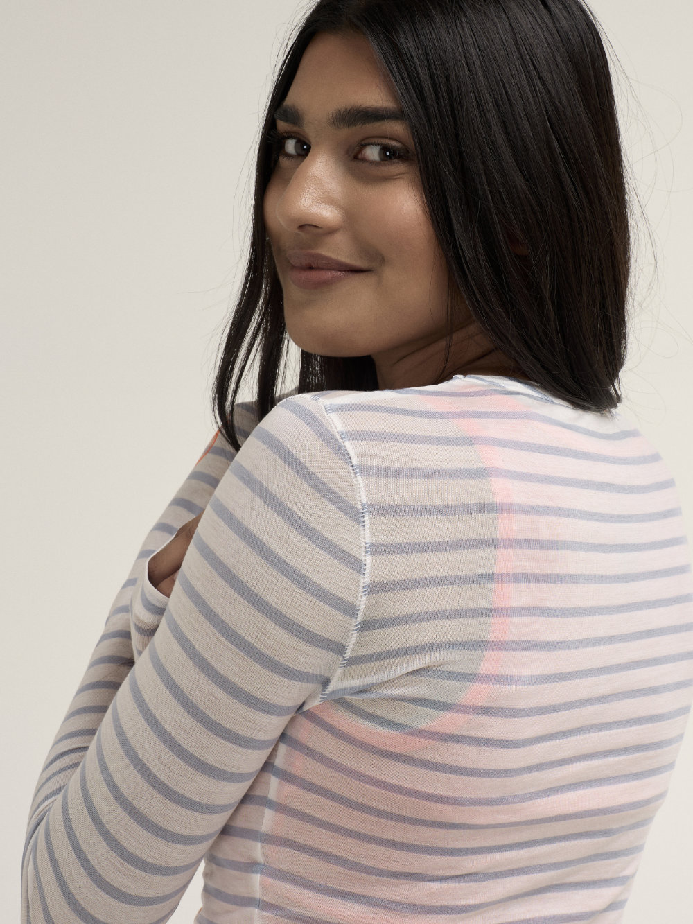 The Flock Together Long Sleeve Stripe Tee - Image 5