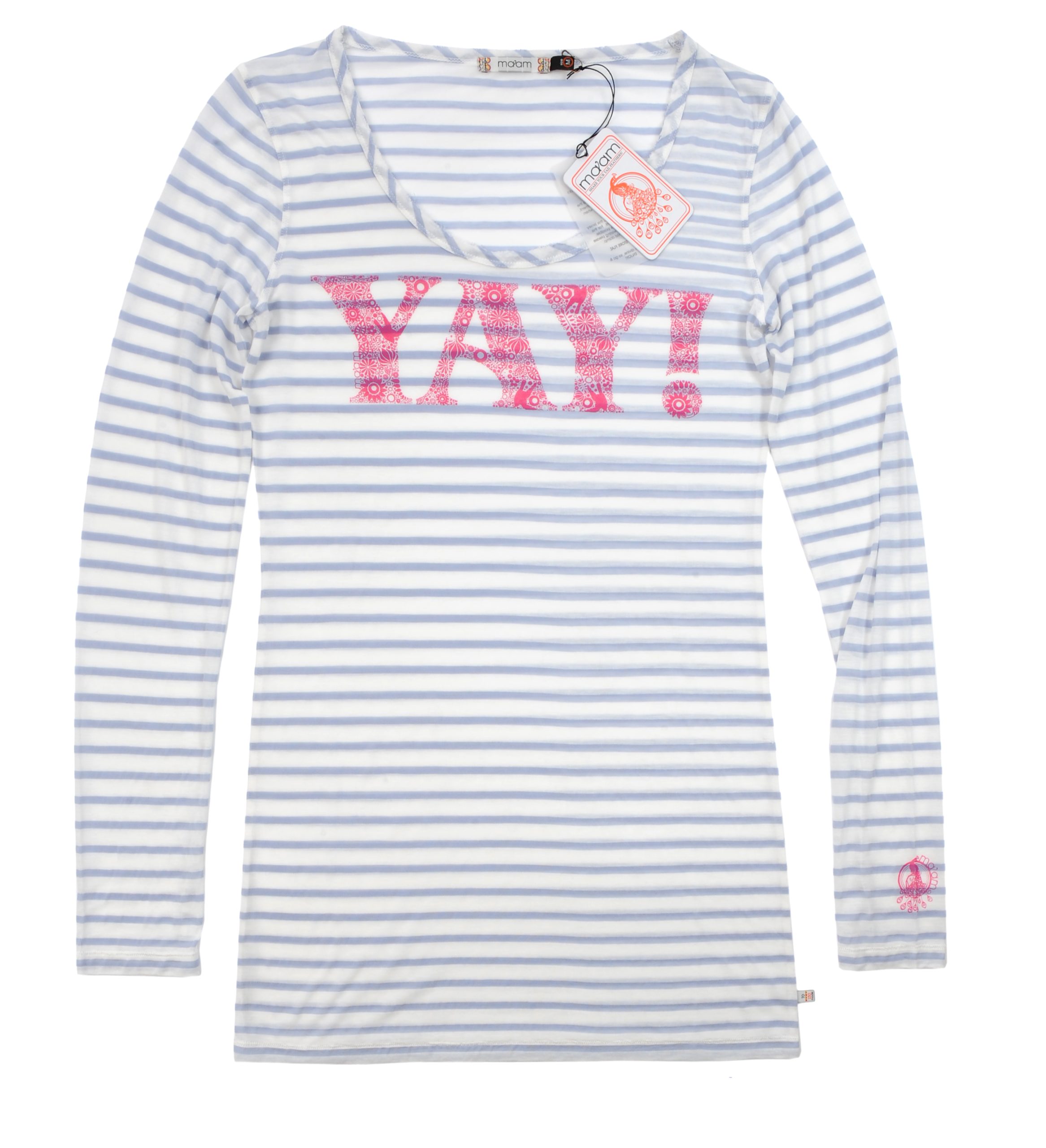 The Yay Long Sleeve Stripe Tee - Image 5