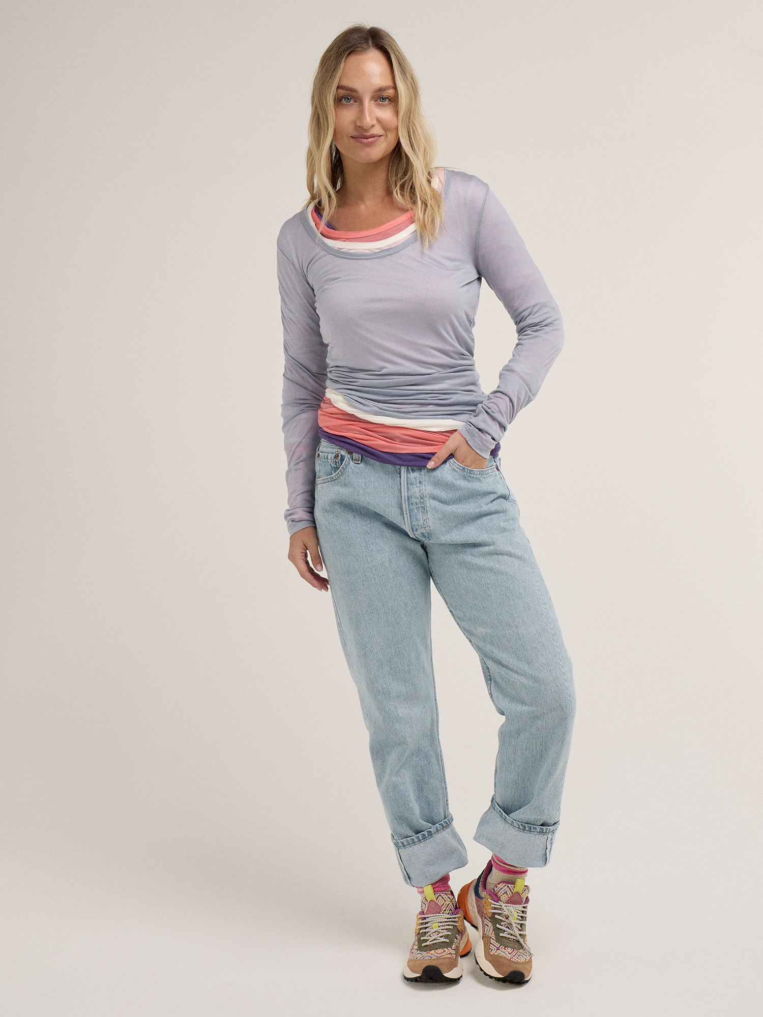 The Plain Long Sleeve Tee - Image 2