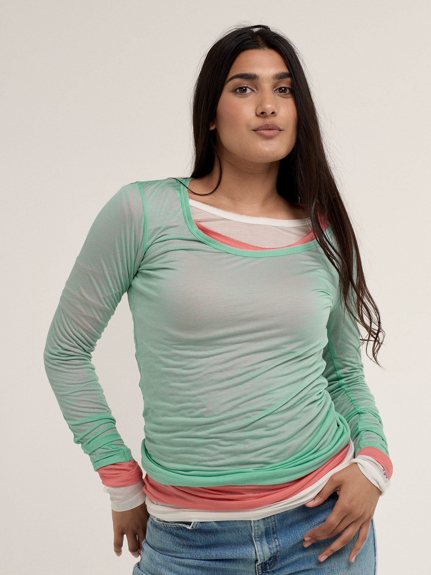 The Plain Long Sleeve Tee - Image 2